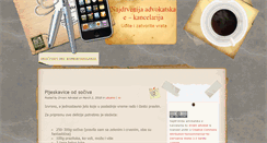 Desktop Screenshot of drveniadvokat.com